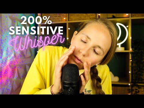 ASMR 200% Sensitive Whispering You Can FEEL in Your Ears 🤯