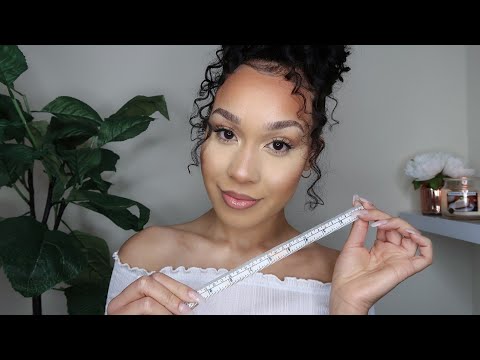 [ASMR ] Detailed Face Measuring Roleplay| Up-Close Personal Attention