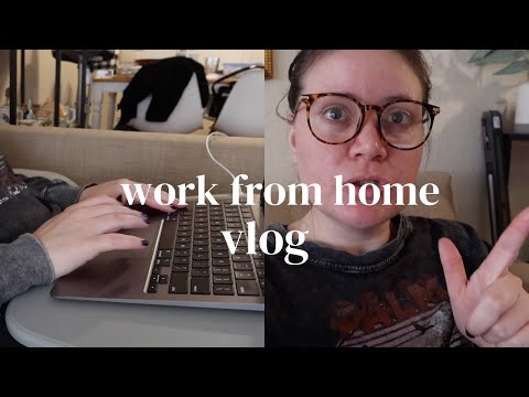 Vlog✨Chill Work From Home Day (Marketing Manager) • Notion Digital Planner • Filming ASMR Videos