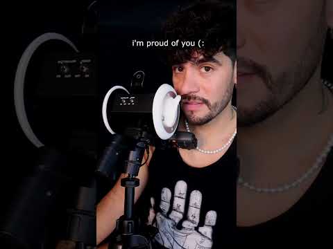 i’m proud of you ASMR (clicky male whisper)
