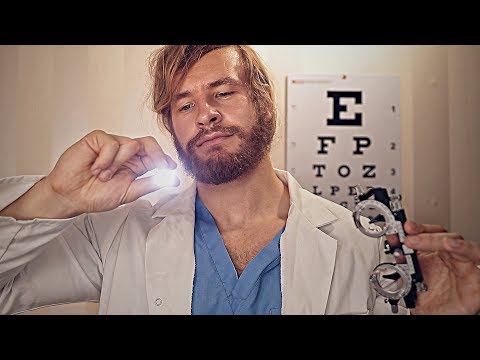 🔍Gracious Optician's Eye Examination ASMR🔎