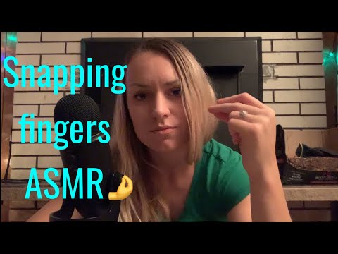 SNAPPING FINGERS ASMR 🤌 Loud Snaps | Finger fluttering | Tingly hand movements 👐🌸 Rhythmic Snaps