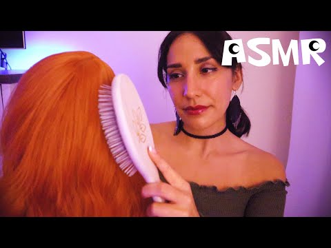 ASMR Hair Brushing | 30min Loop | No Talking | Ambient Sounds