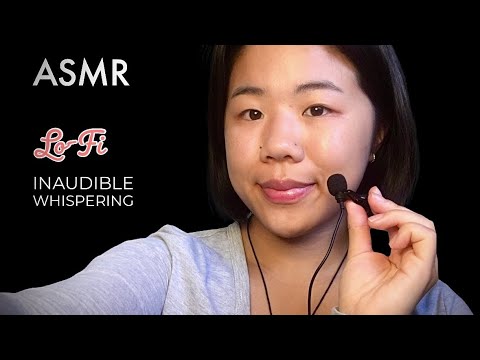 ASMR | Inaudible Whispering~ Sensitive Mouth Sounds & Whispering~ 耳語 助眠