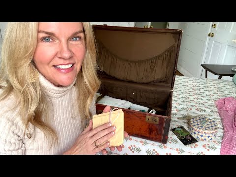 ASMR Unboxing Vintage Finds from Our 1915 Farmhouse Attic!"