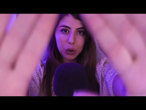 ASMR Soothing Hand Movements & Mouth Sounds (Tktk, Sksk, Shhh, Bloop And More...) 😴