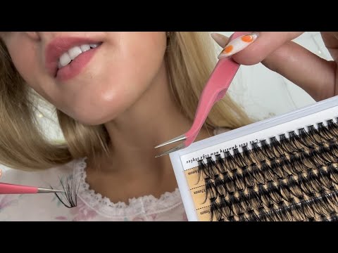ASMR Doing Your Lash Extensions Roleplay (⺣◡⺣)💗*