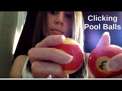 ASMR Pool Balls | Clicking Sounds [Two Minute Tingles]
