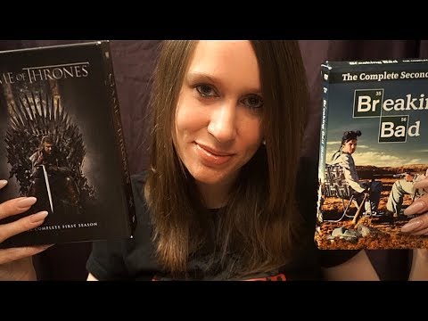 ASMR Tapping & Scratching on TV Box Sets|Show and Tell [My Favourite Shows]