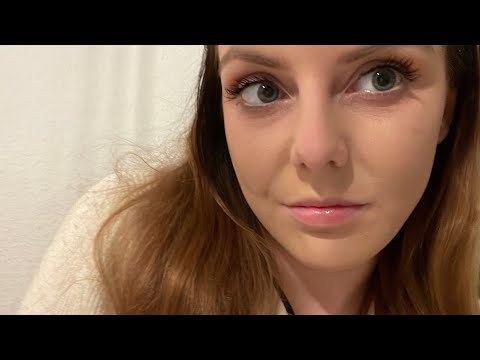 Asmr inaudible talk | kissing| personal attention | close up | mouth sounds | tapping …