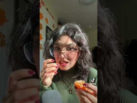ASMR lofi eating ✨🍊 (whispering, personal attention, relax with me)