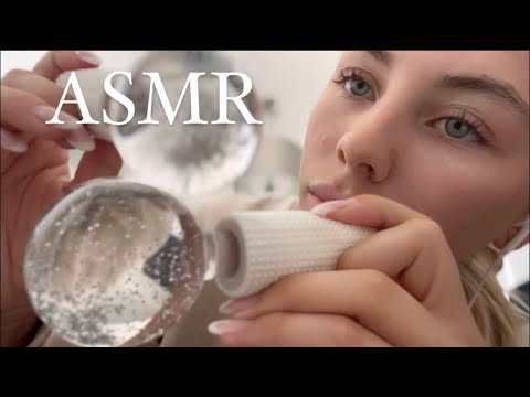 ASMR | Beauty Crystal Ball 💎 EISKUGELN | WATER SOUNDS AND NAIL TAPPING💧💅 [German]