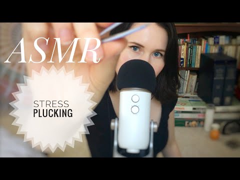 ASMR~Plucking Away Your Negative Thoughts (Whispered Personal Attention)