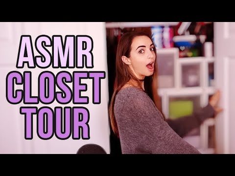 My ASMR Closet Tour | Life of a Full Time YouTuber