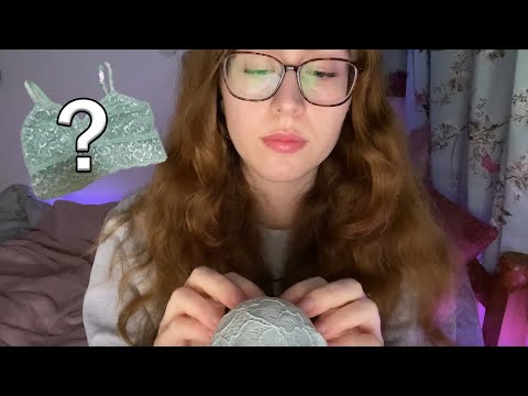 ASMR - Mic Scratching with a Bralette? (Lace Sounds)