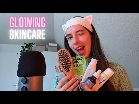 ASMR | Glowing Skincare Routine That Motivates and Inspire you | Deep Relaxation |