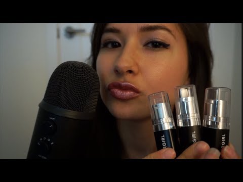 Lipstick Try-On Haul and Mouth Sounds | ASMR
