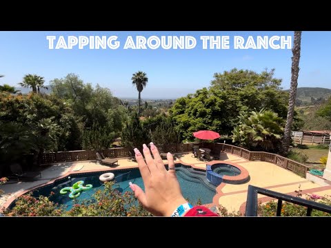 ASMR: At The Ranch:Camera Tapping, Tracing, etc. 🤠🤘