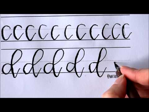 ASMR Practicing Calligraphy