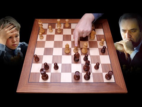 The Game That Shook The World ♔ Magnus Carlsen vs. Garry Kasparov 2004 ♔ ASMR