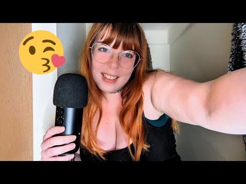 ASMR | Seven Minutes in Heaven With Your Crush (kissing, whispered affection)