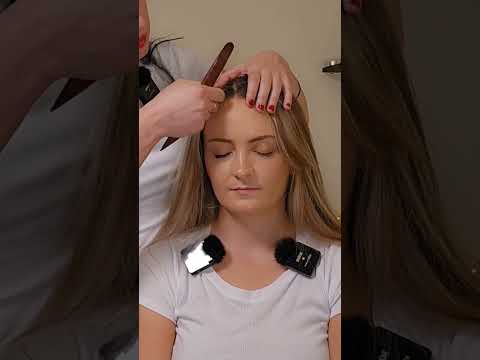 ASMR Hair and Scalp Inspection to Make her Tingle #asmr #asmrvideo #asmrdoctor #asmrexam