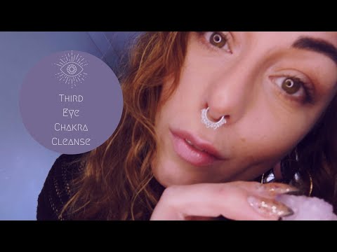 Third Eye Chakra Aura Massage | Intuition Tune up | Close Personal Attention | ASMR 🧿