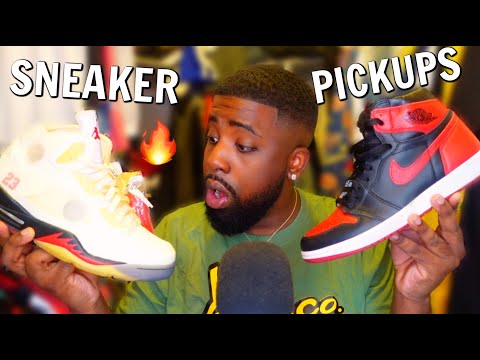 ASMR NEW SNEAKER PICKUPS 🔥 SNEAKER COLLECTION!! (NEW HEAT 🔥)
