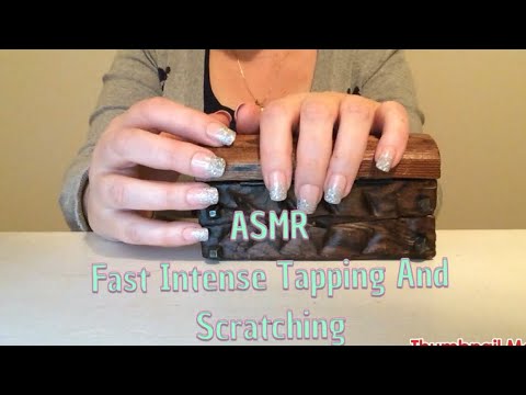 ASMR Fast Intense Tapping And Scratching