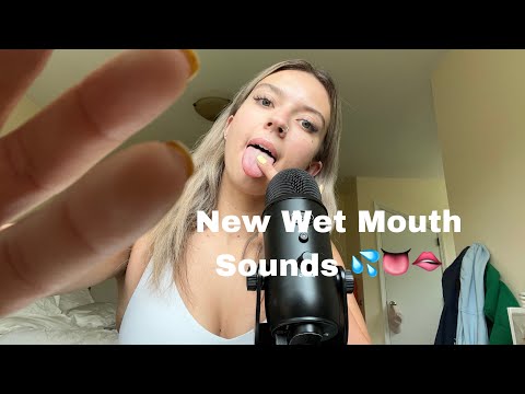 ASMR| Super Wet Mouth Sounds You Haven’t Heard Before- No Talking 👀💦 1000% Sensitivity