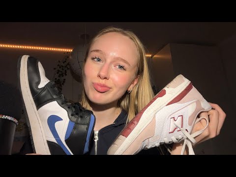 ASMR shoe collection | shoe tapping, show and tell