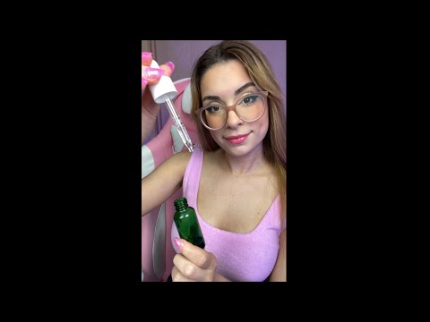 ASMR Fast & Aggressive SPA #Shorts Skincare in 1 Minute FASTEST Personal Attention Roleplay & Sleep