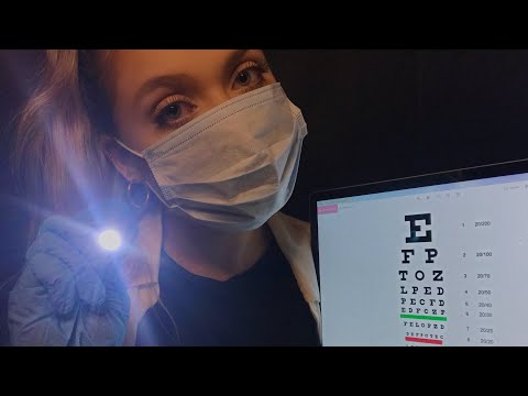 ASMR | Bulgarian Eye Examination Roleplay 🏥 | АСМР Преглед при Очен Лекар 🏥