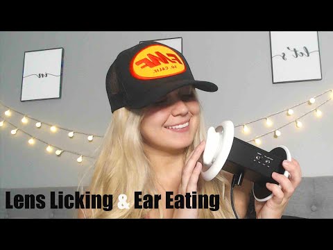 New ASMR Mouth Sounds | New ASMR Ear Eating | New ASMR Lens Licking