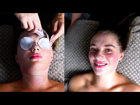 Best Facial For Glowing Flawless Skin [ASMR]