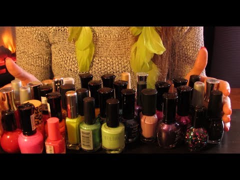 ASMR. Nail Polish Collection (Soft Spoken Show and Tell)