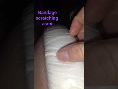 Tkr Bandage Scratxhing Asmr