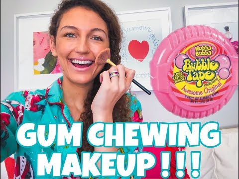 ~TINGLY GUM CHEWING MAKEUP VOICEOVER~