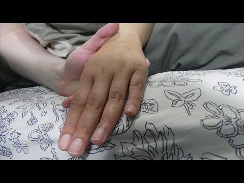 ASMR Massage Beautiful Hands - Lotion Sounds