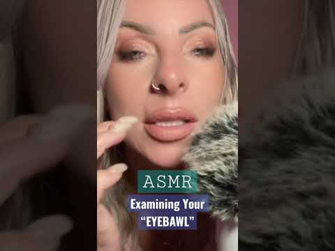 ASMR Eye Exam Of Your Twitching “EYEBAWL” (Whisper In A NY Accent)