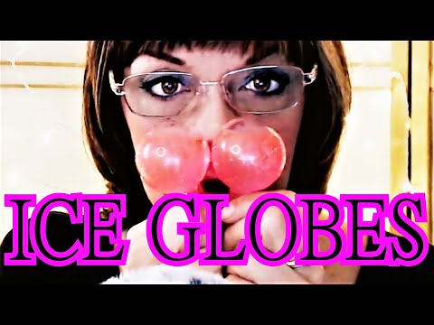 ASMR EXITOSO UNBOXING ICE GLOBES CRYO FACIAL MASSAGER🎈RELAXING WATER SOUNDS🧊