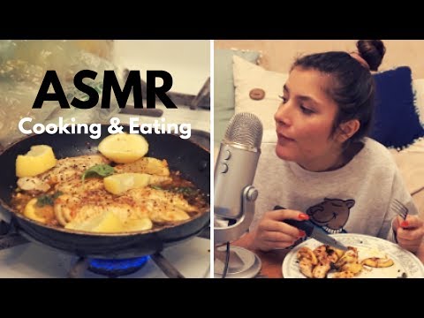 ASMR Cooking & Mukbang INTENSE Eating Sounds | Lily Whispers ASMR