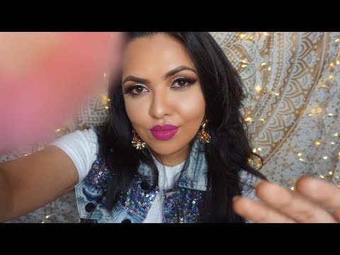 ASMR Makeup Roleplay | Let's Party | Soft Spoken Personal Attention