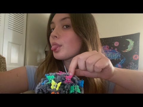 ASMR bug searching & fast mouth sounds ✨🐛🦋 💞