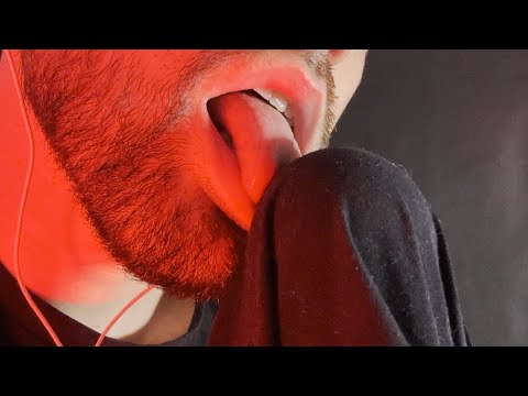 MYSTERIOUS BLACK OBJECT | licking sounds | ASMR
