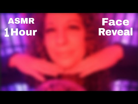ASMR Face Reveal and Head Massage 1 Hour - Inaudible Whisper ASMR 1 Hour