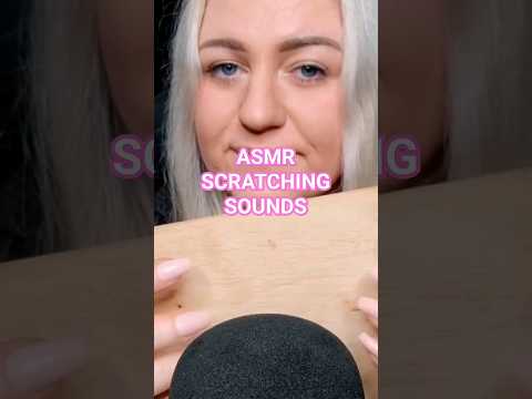 ASMR SCRATCHING SOUNDS ON WOOD 🥰 #shorts #asmrscratching