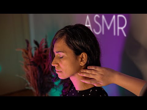 ASMR 👂 Miraculous Ear Brush Massage and Gentle Touches of Neck, Cheek, Eyebrow