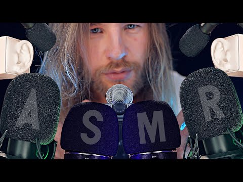 ASMR | INAUDIBLE WHISPERING (with 9 Microphones)