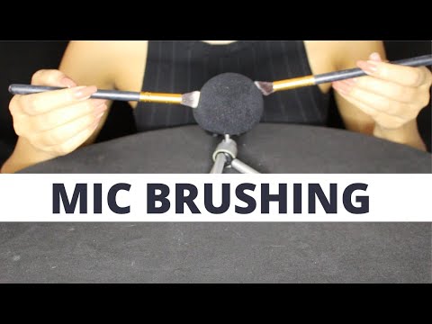 ASMR MICROPHONE BRUSHING (NO TALKING)